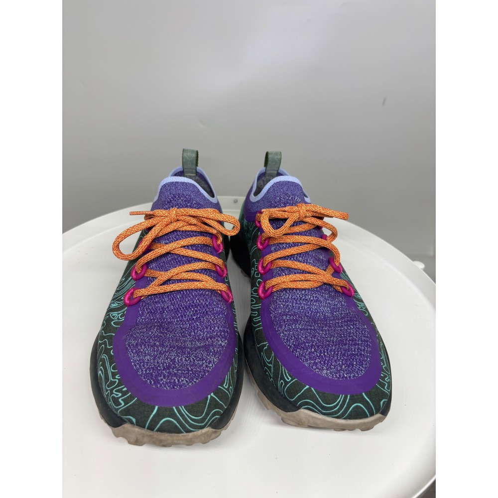 Allbirds Trail Runners SWT Purple Teal Orange Limited Edition Print Washable 11